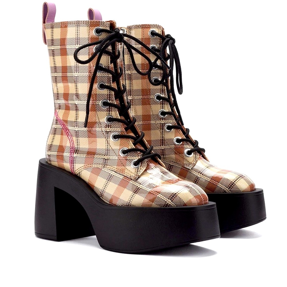 Larroudé Olivia Platform Boots